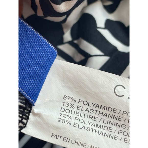 CAPTIVA + Bleu Rod Tankini Black And White Size 3XD - Picture 10 of 11